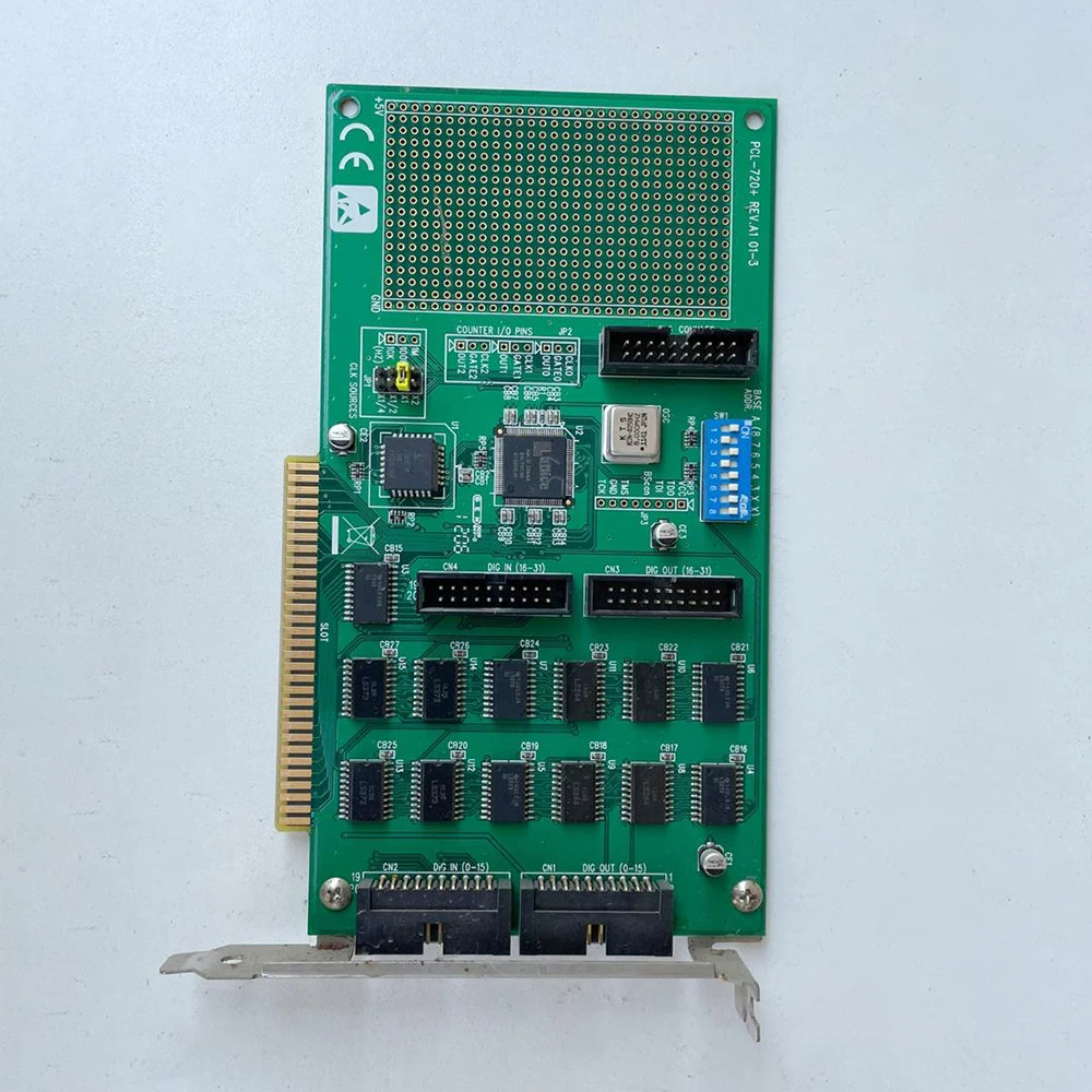 I/O 카운트 카드 ISA 비절연 64채널 디지털 IO 카드어드밴텍 PCL-720 REV.A1용