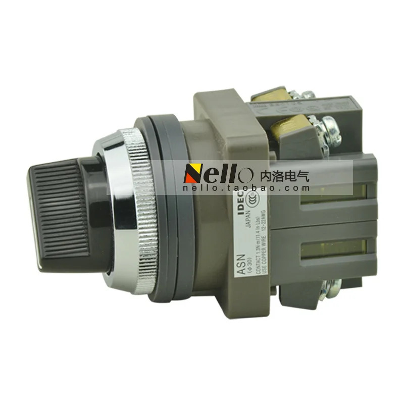 이즈미 IDEC 리셋 유지 노브 30mm 3 단 선택 스위치 ASN210N ASN211N ASN2220N ASN2222N