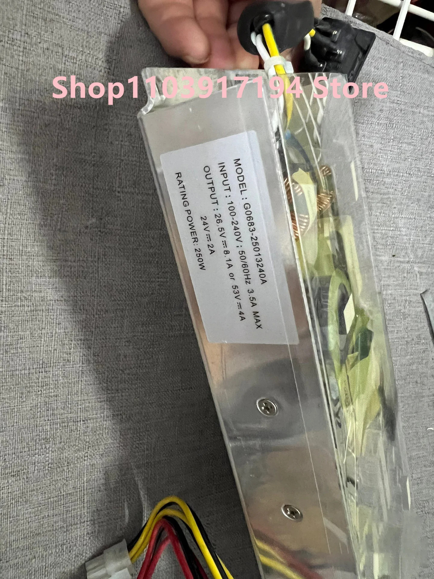Gospower G0683-경우 25013240 250W 26.5V8.1A 53V4A 스위치 내장 전원 모듈