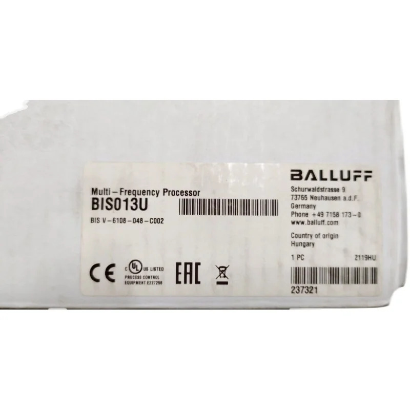 BALLUFF BIS V-6108-048-C002 포장 BIS013U