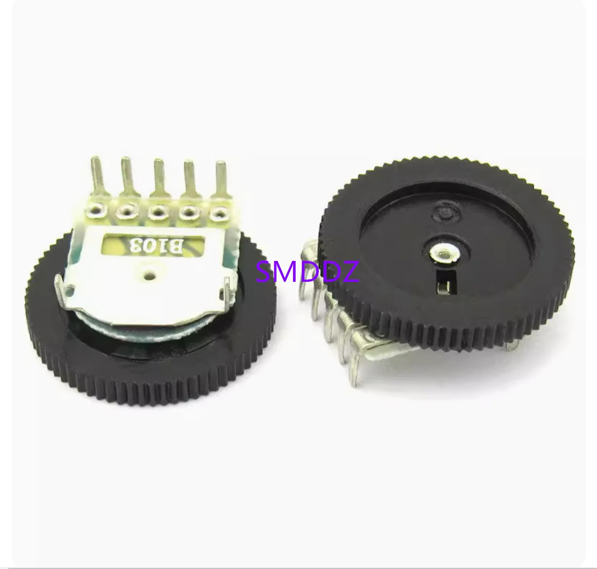 100pcs/단일 다이얼 전위차계 B503 50K/16x1MM 직경 16MM 두께 1MM 3핀 기어