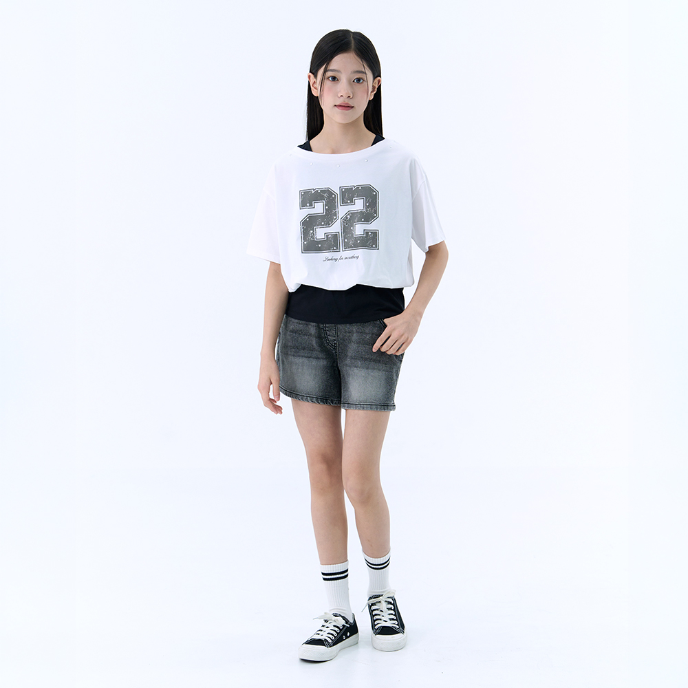 [N배송] 더데이걸 밴딩 컷팅 숏 팬츠 TGTH26301 - 상세 이미지 5