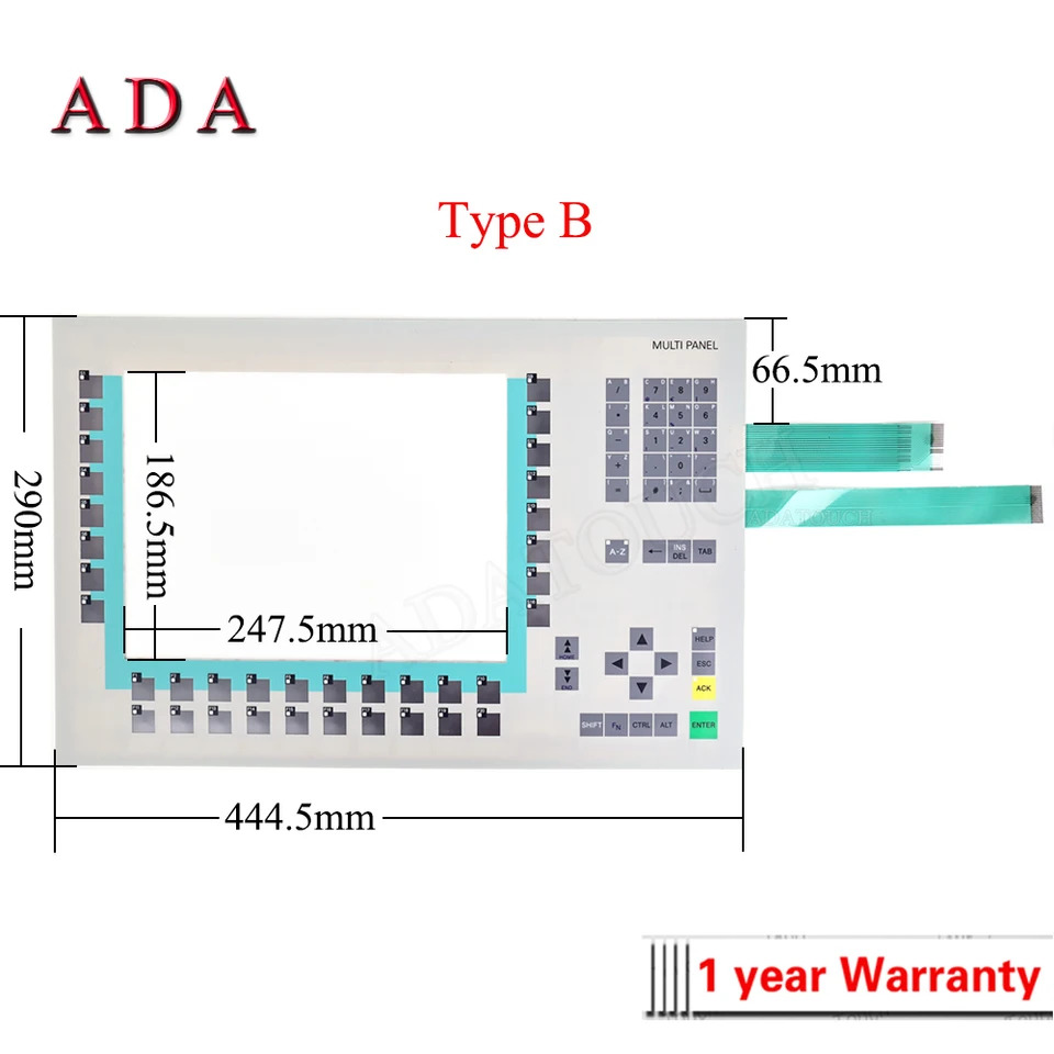 66542-0AD10-0AX0 MP370 12 멤브레키패드 스위치 66 542-0AD10-0AX0 멤브레키보드