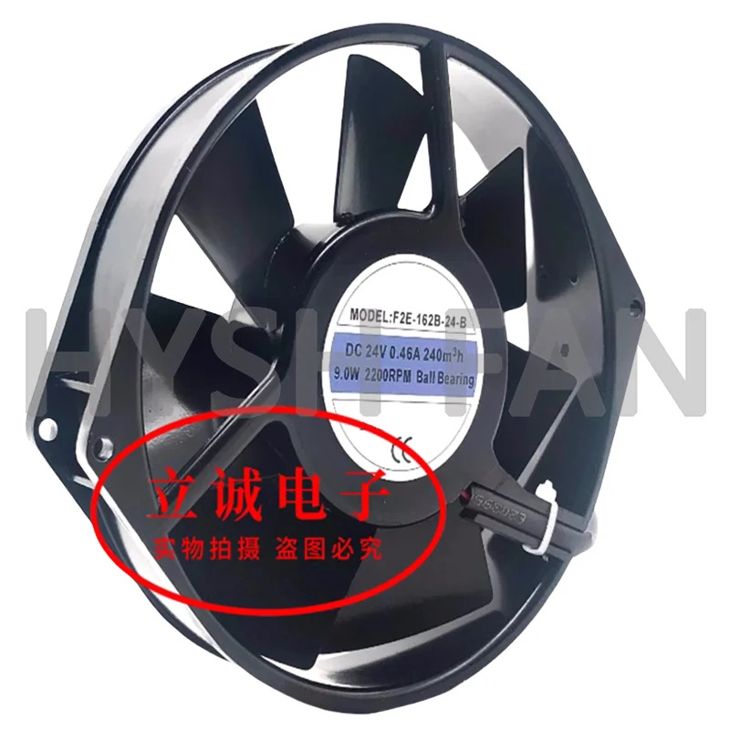 F2E-162B-24-B 17055 DC 인버터 냉각팬 DC24V 0.46A 9.0W