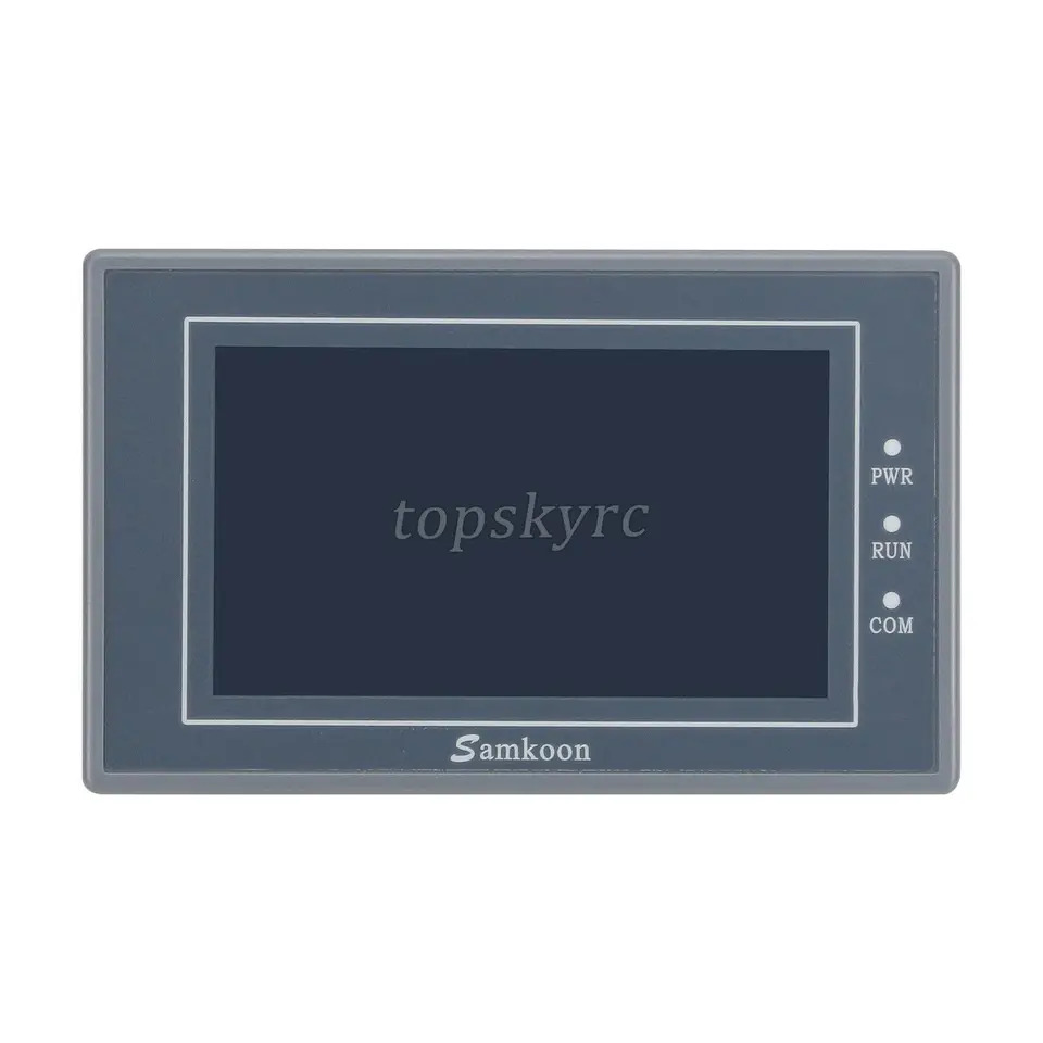 Samkoon EA-043A HMI 터치 스크린 FX3U-24MR PLC 제어 보드 프로그래밍 4.3 인치