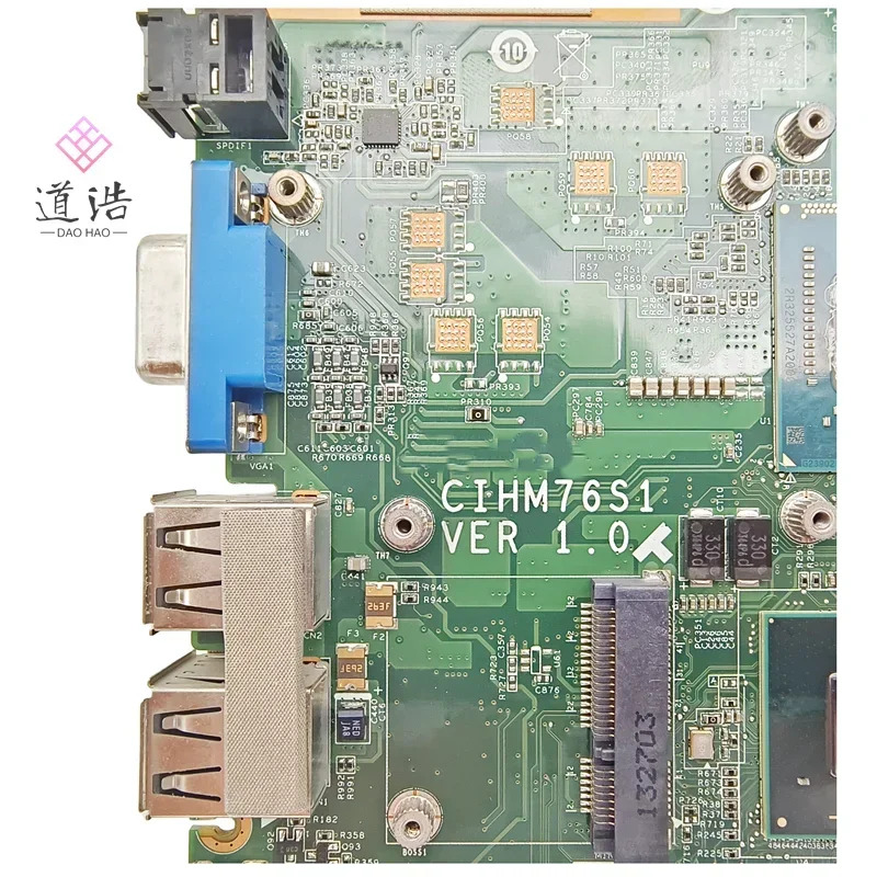 Lenovo호환 IdeaCentre 스마트 Q190 마더보드CIHM76S1 90002507 BM6C66 VER1.1 DDR3 메인보드 리퍼 완료 완전 작동