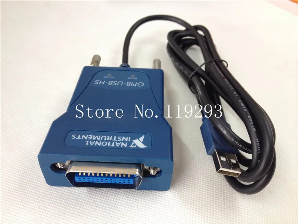 SAU.S. NI GPIB-USB-HS GPIB-USB 연결 케이블 아래 그림 참조