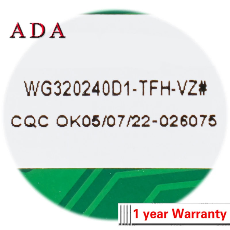 LCD 디스플레이 WG320240D-SFK-NZ 000 WG320240D1-TFH-VZ 패널 신 오리지널