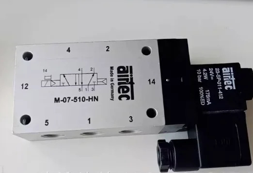 airtec 공압 솔레노이드 밸브 MC-07-510-HN MG-07-510-HN-C12 MG-07-520-HN-C12