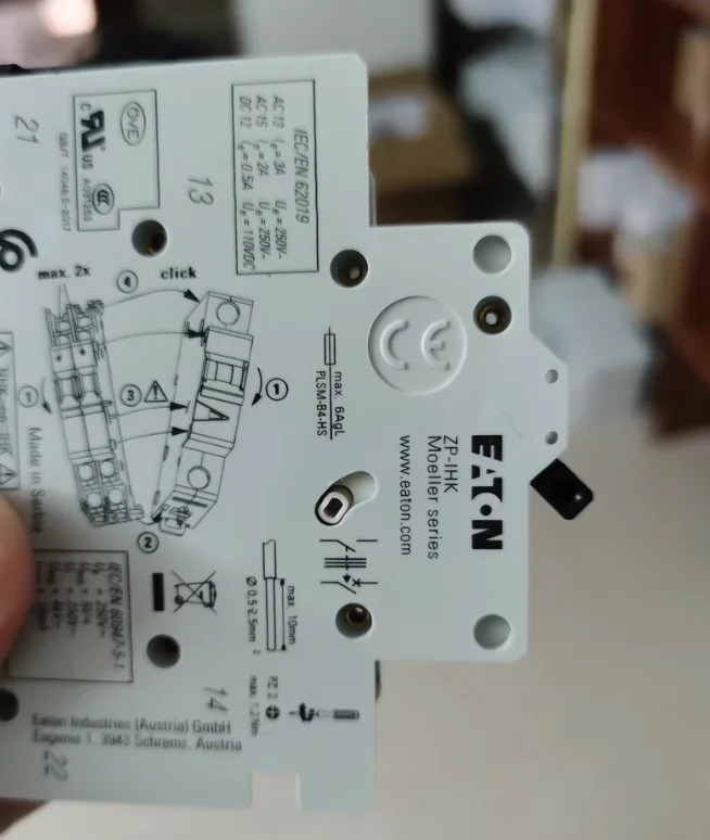 EATON 회로차단기 ZP-IHK 신 2 개