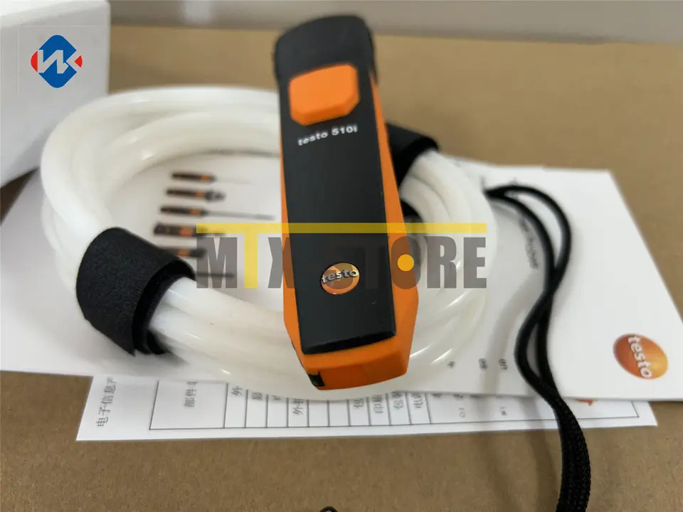 스마트폰 차동 압력 측정 작동 0560 1510 Testo 510I