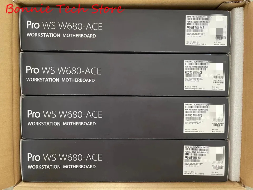 프로 WS W680-ACE 워크스테이션 마더보드 LGA 170012 세대 13 코어 프로세서