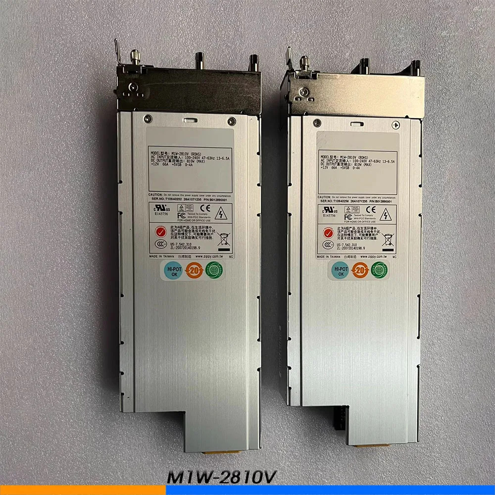 Zippy M1W-2810V 서버 전원공급장치 ROHS B012890001 810W 2 개