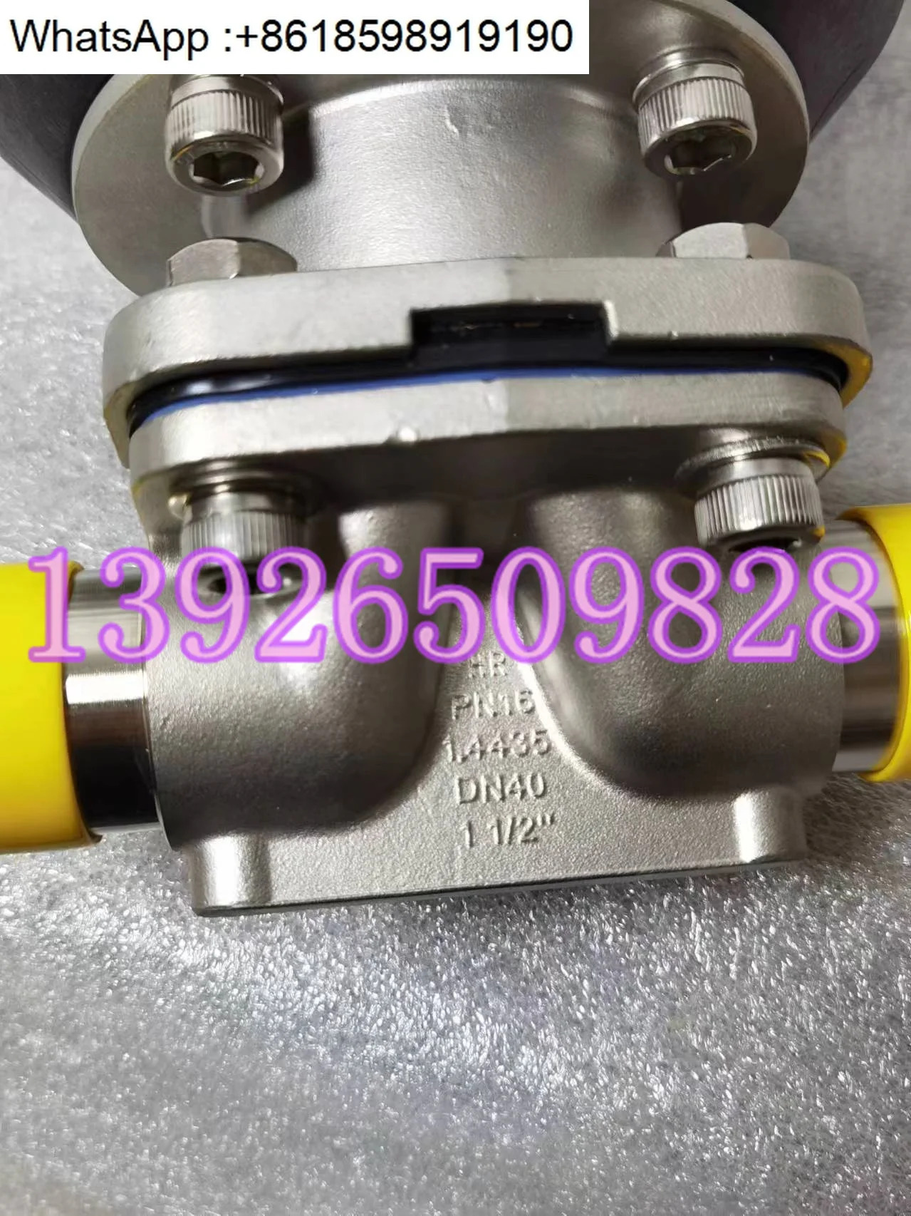독일 GEMU687 40D59C35E12.N 공압 다이어프램 밸브 원본 포장