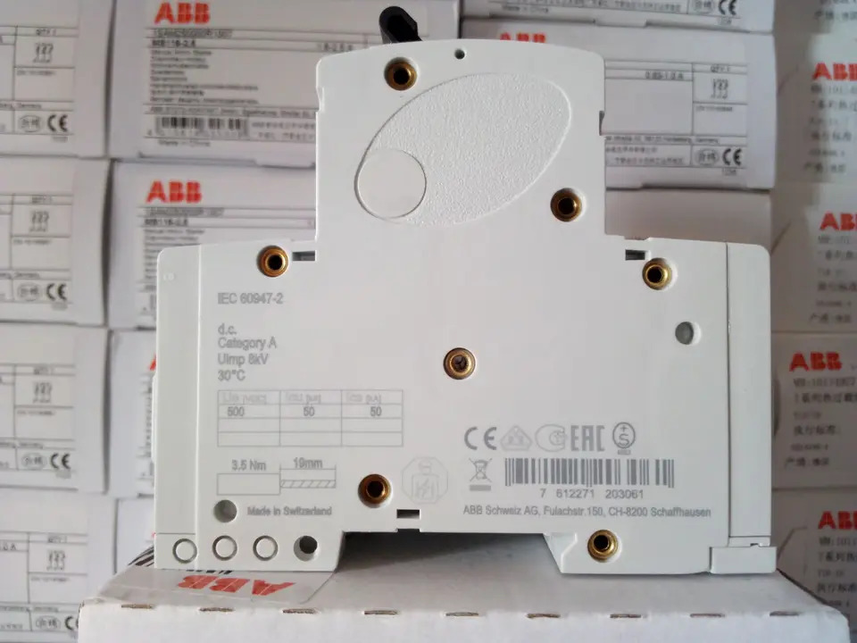 ABB 회로차단기 S802S-UCB100/S802S-UCB125 DC 하이 섹션