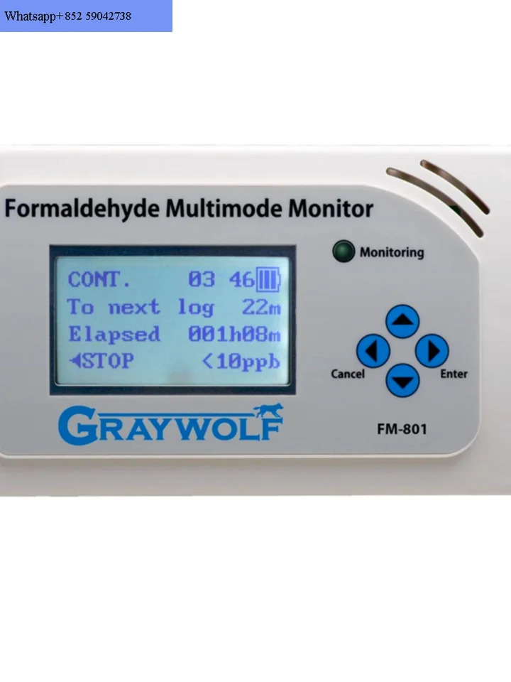 FMM-MD 포름알데히드 검출기 TVOC 광도계 정제 FM-801