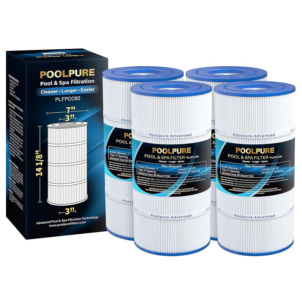 POLPURE PLFPCC60 풀 필터는 펜테어 CCP240, PCC60, 울트라-A4, 유니셀 C-7469, R173572, 178569, 필버 FC-1975, 클린 앤 클리어 - 상품 이미지