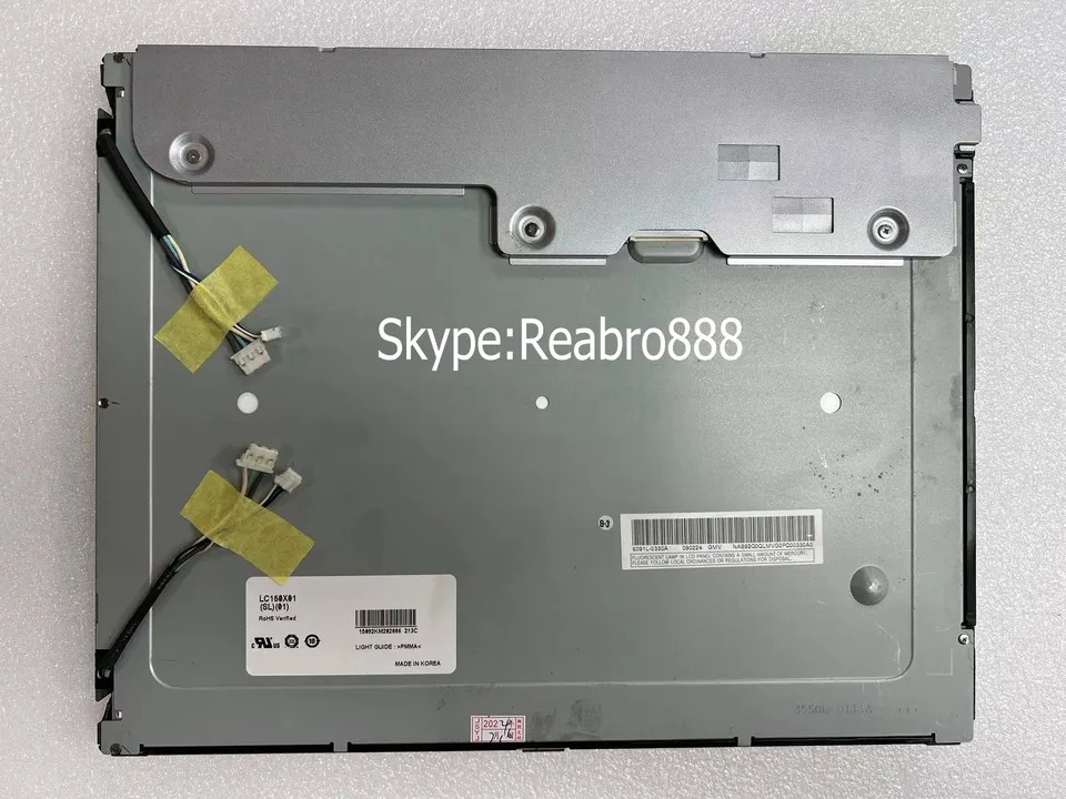 10 인치 산업lcd 화면 LC150X01SL01 LC150X01-SL01