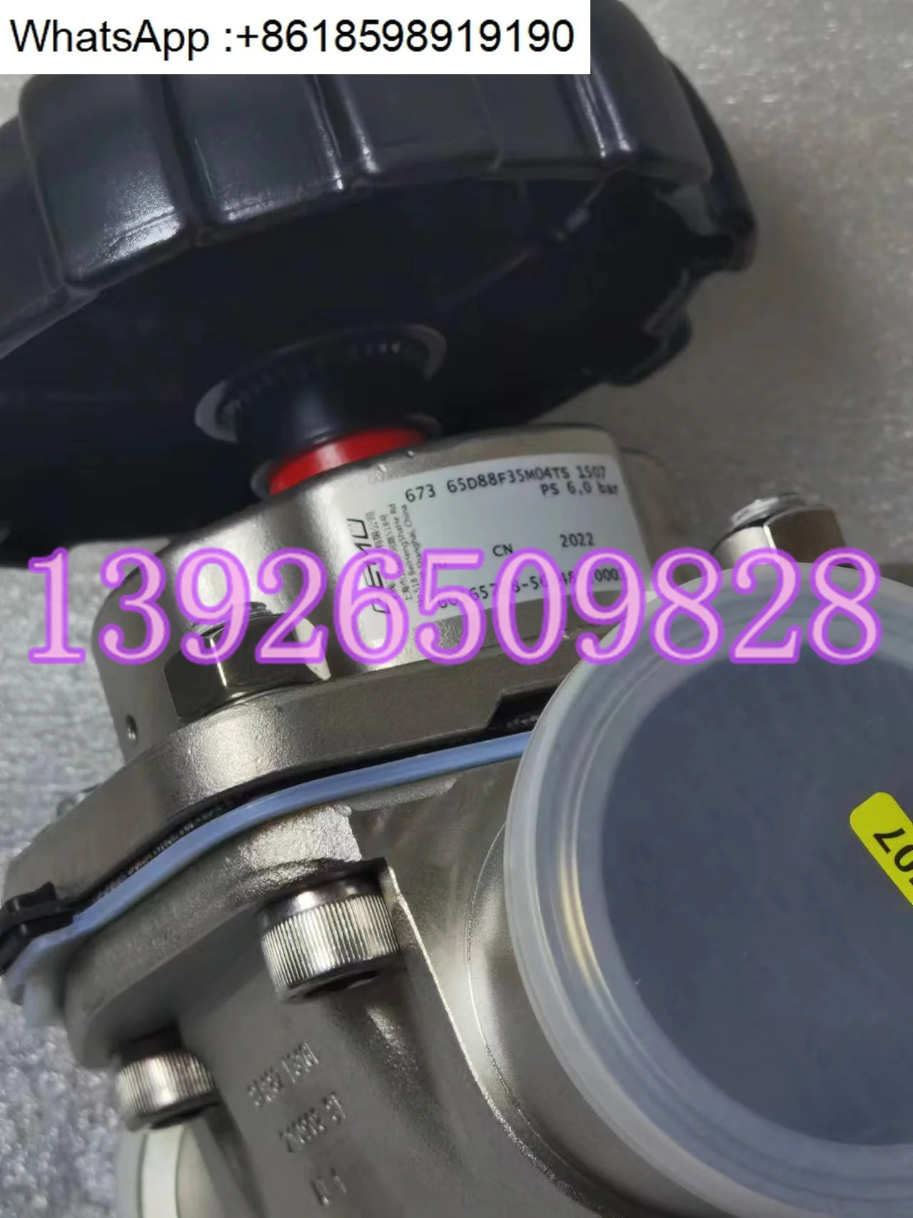 독일 GEMU687 40D59C35E12/N 공압 다이어프램 밸브 원본 포장