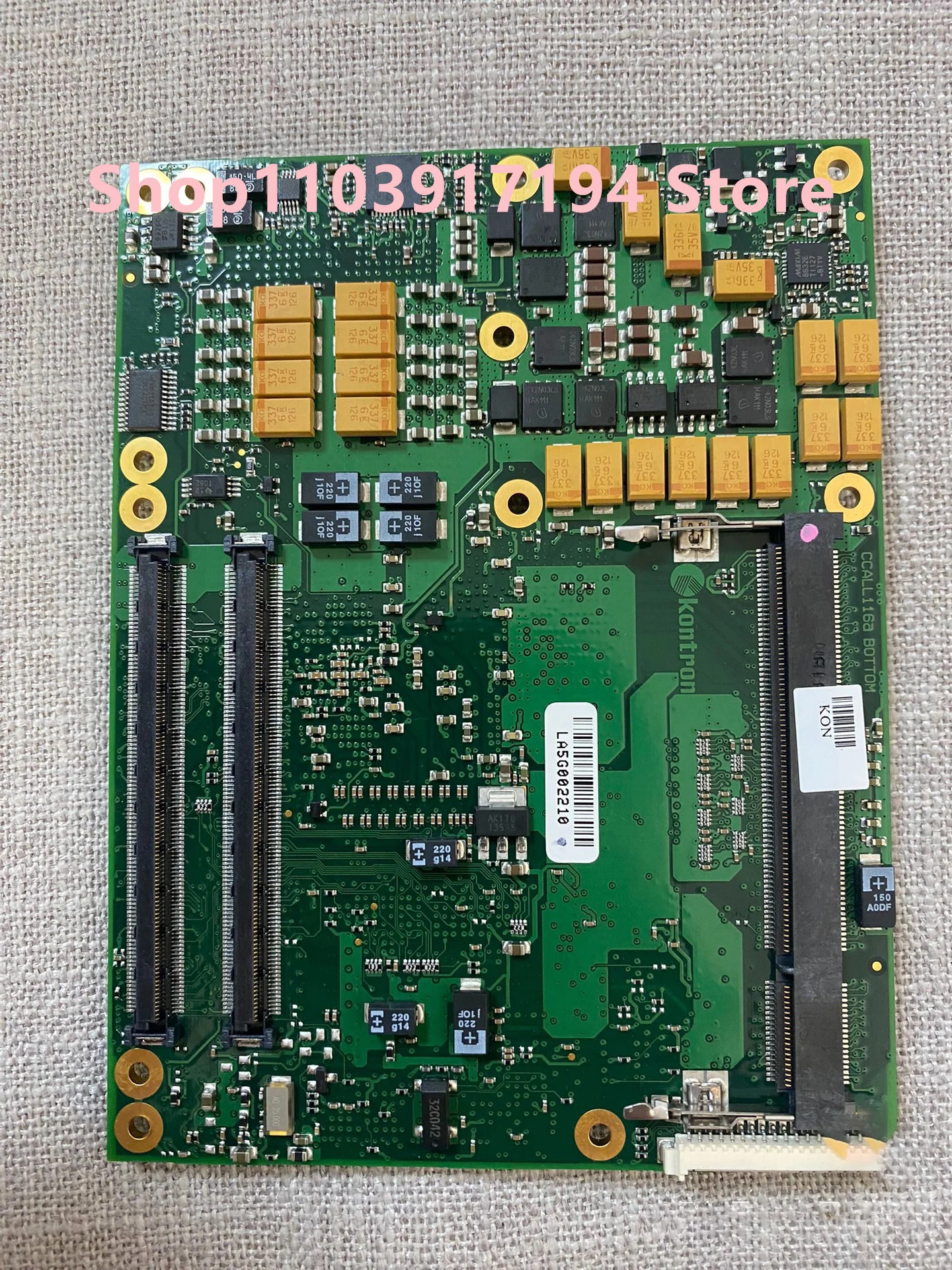 Kontron 산업제어 마더보드 ETX 장비 38003-0000-20-5AG1