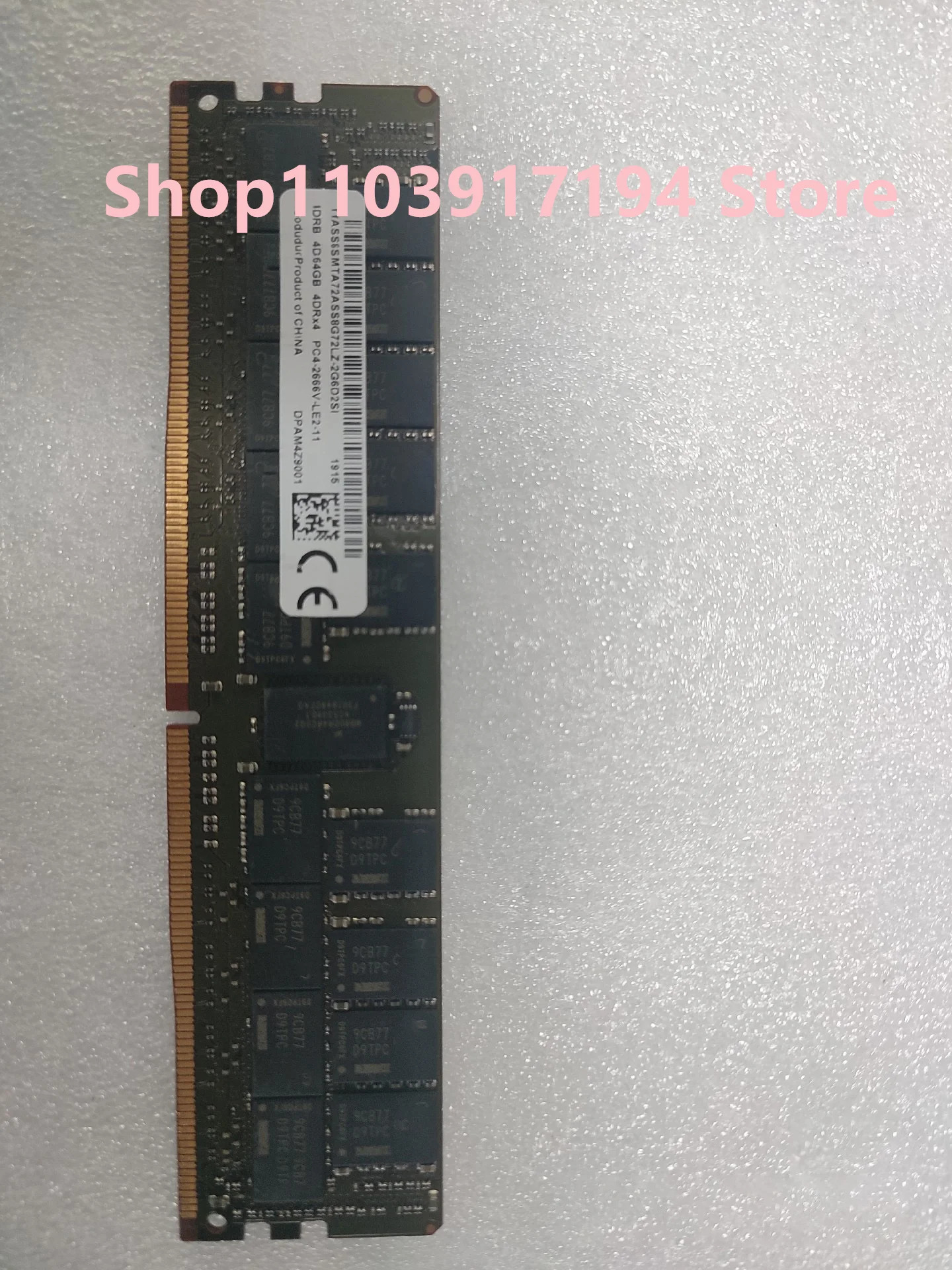 Micron 64G 4DR x 4 PC4-2666V 메모리