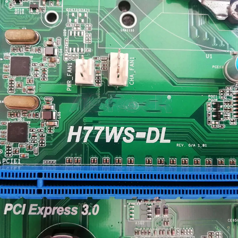 H77WS-DL ASRock호환 서버 마더보드 LGA1155 지원 I5 I7 E3-1230 CPU