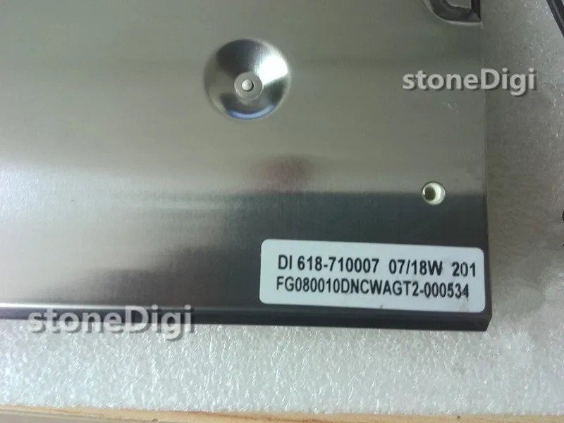 A 등급 TFT LCD 디스플레이 스크린 패널 FG080010DNCWA2 8.0 인치