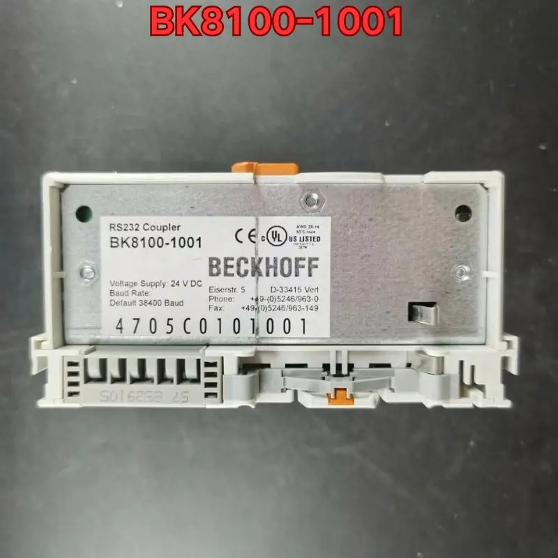 리퍼 PLC 모듈 BK8100-1001 기능 정상