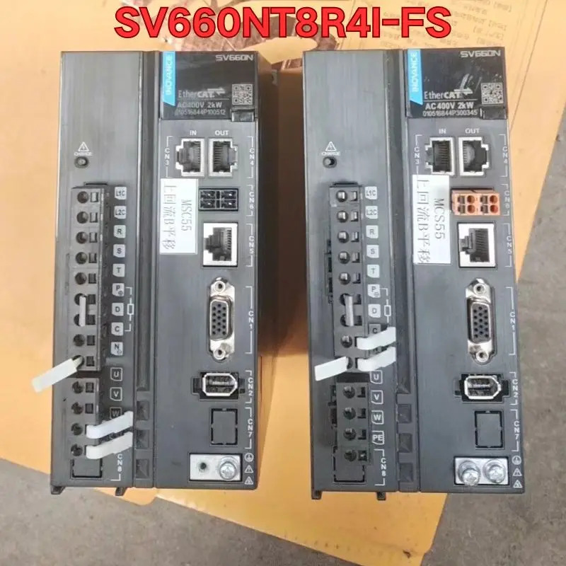 리퍼 SV660NT8R4I-FS 서보 드라이브작동 상태