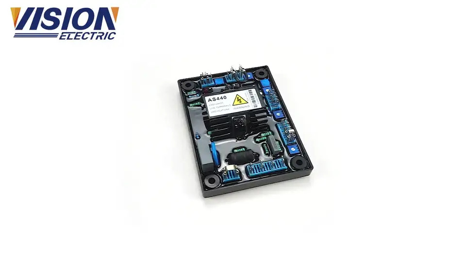 CE 인증 브러시리스 발전기 예비 부품 AS440 자동 전압 조정기 R AS 440 디젤 엔진 220v