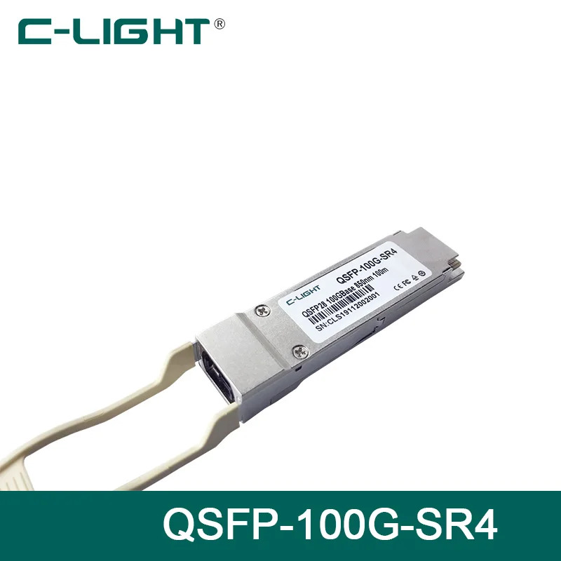 QSFP-100G-SR4 호환 Junper JNP-QSFP-100G-SR4 100GBase-SR4 QSFP28 트랜시버 MMF 850nm 100m MPO DOM