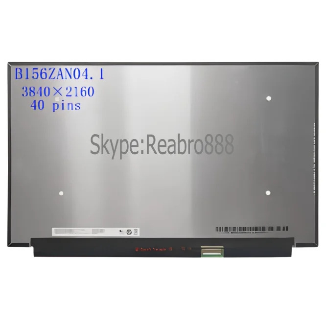 15.6 인치 노트북LCD LED 스크린 패널 IPS 4K 3840x1260 eDP 40PIN B156ZAN04.1