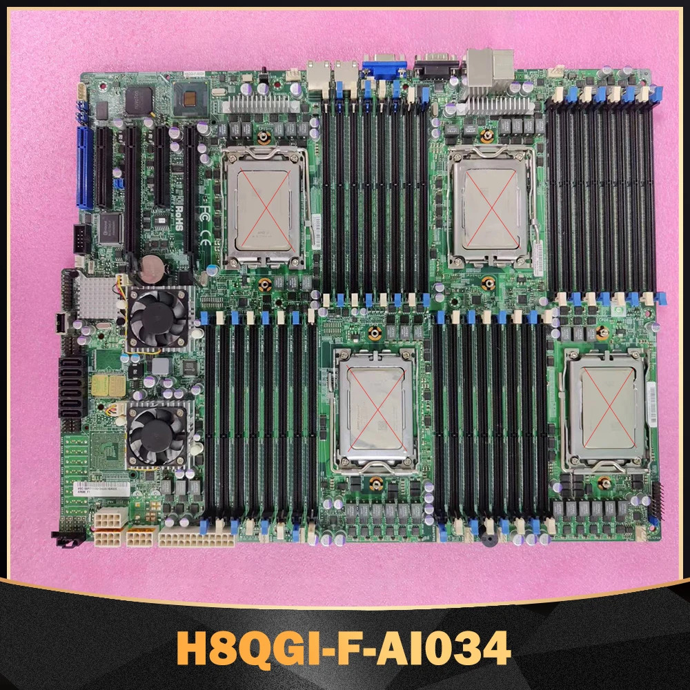 Supermicro 4방향 서버 마더보드 16 코어 6 시리즈 CPU 준 시스템H8QGI-F-AI034
