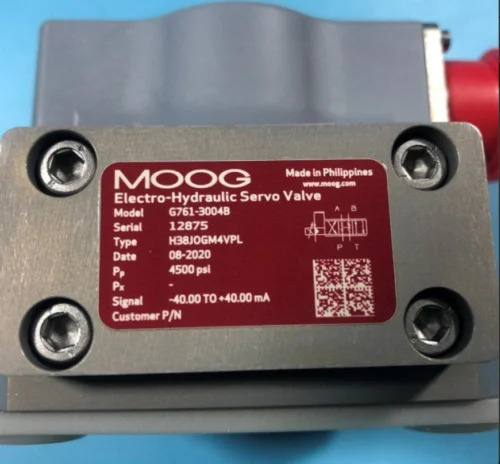 무그 밸브 G761-3004B H38JOGM호환4VPL 서보 신 1PC