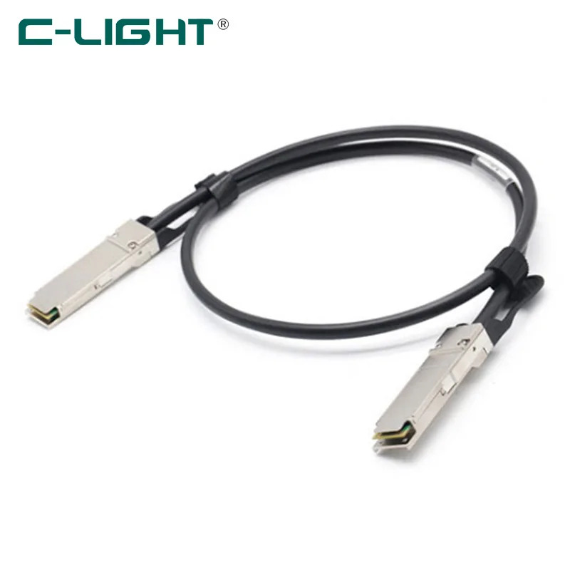 100G QSFP28 패시브연결 구리 Twinax 케이블 1-5M 호환 익스 네트워크 10414