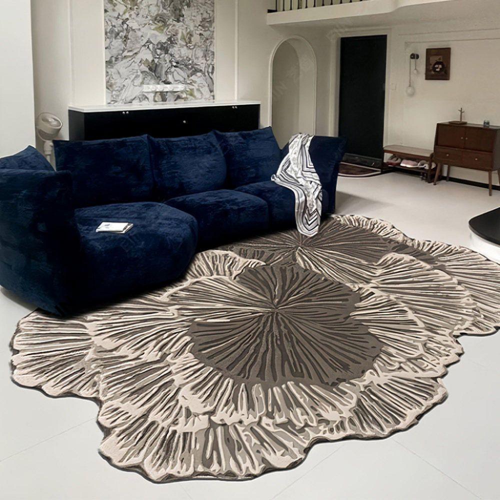 거실 꽃 카페트 모던 거실카펫 북유럽 꽃잎 바닥 매트 A 140X200CM - 상세 이미지 2