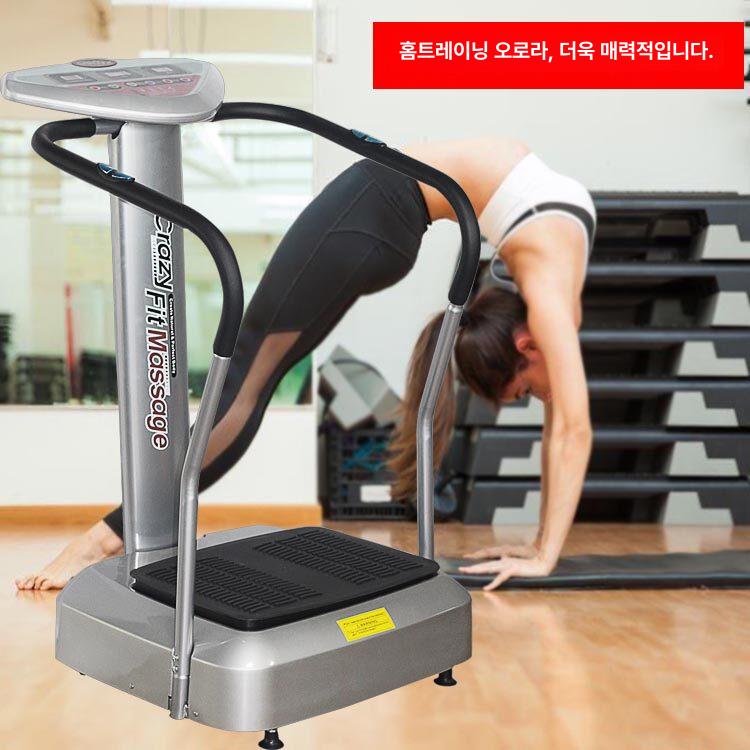 덜덜이 머신 실버 기구 가정용 음파 쉐이크보드 코어 유산소 진동운동기 전신운동 - 상세 이미지 4