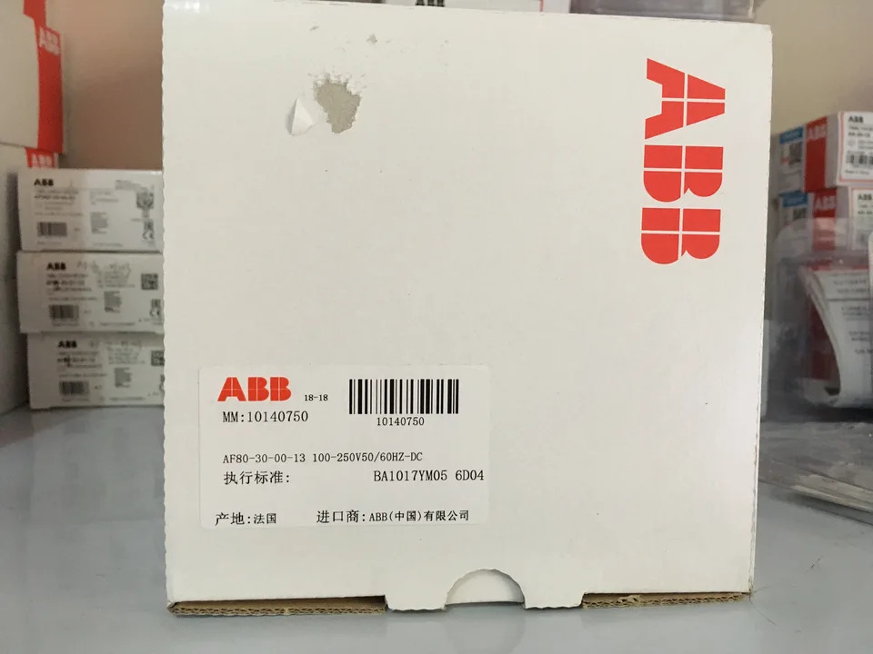 ABB 접촉기 AF80-30-00-13 전압 100-250V DC AC 공유 신