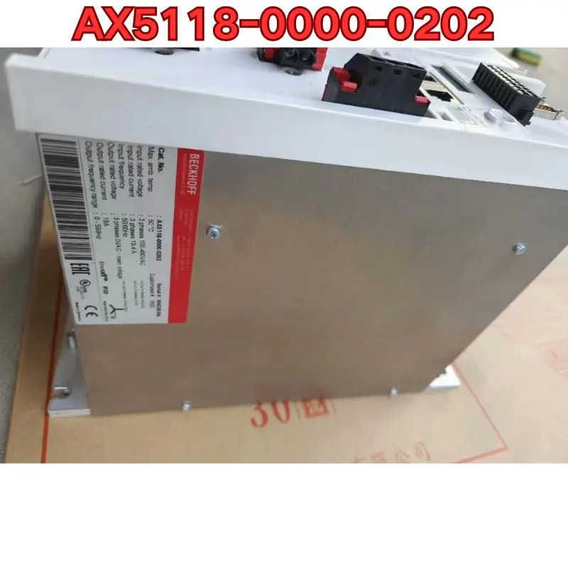 리퍼 AX5118-0000-0202 서보 드라이브작동 상태