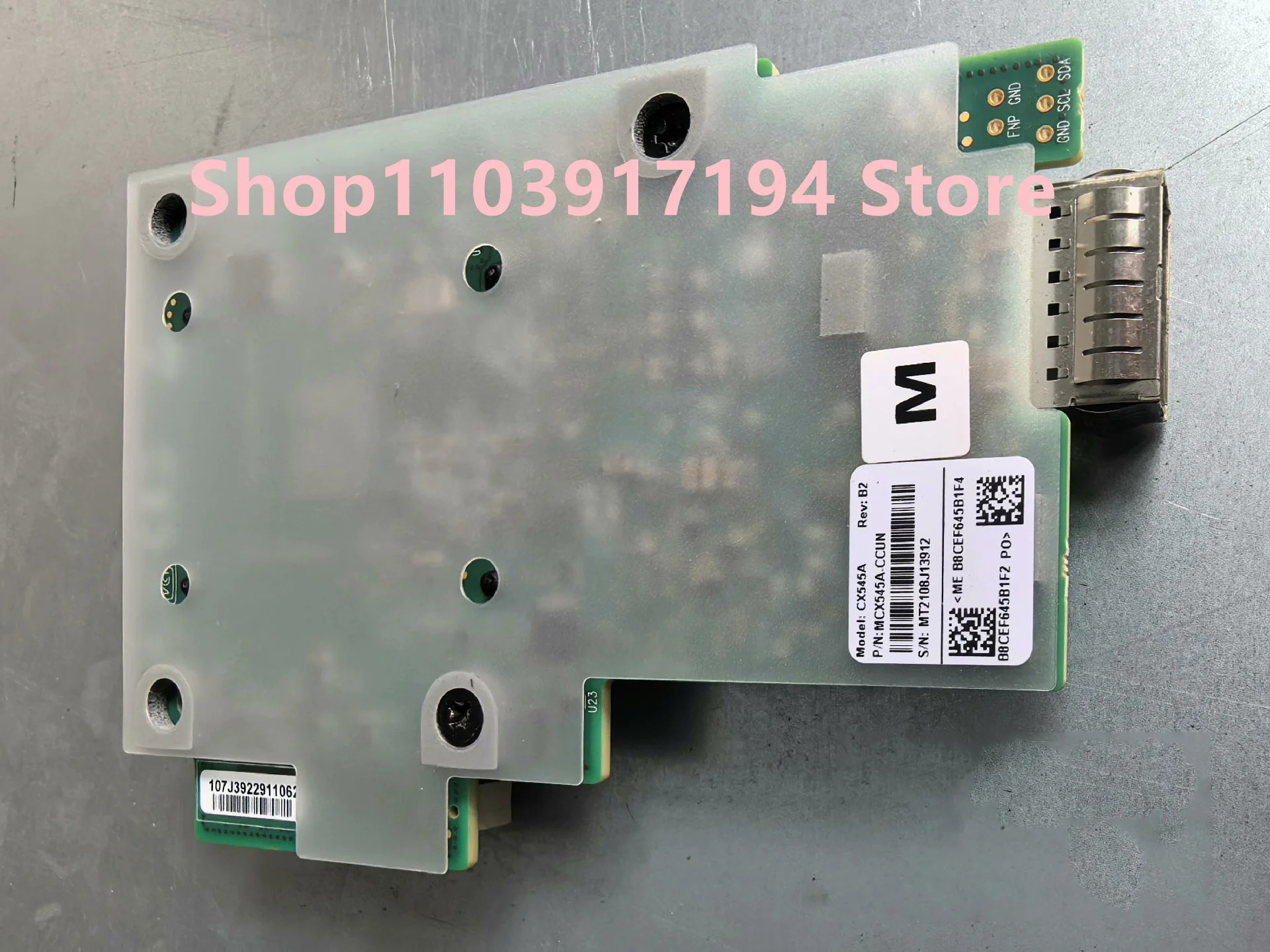 Mellanox MCX545A-CCUN 네트워크 어댑터 CX545A