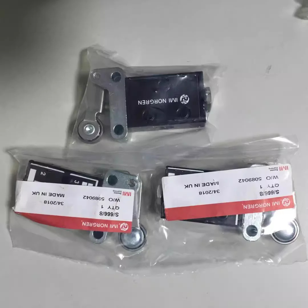 IMI NORGREN 기계식 밸브 S/666/8 S/667/8 수동 G1/8 S/666/7 S/666/108
