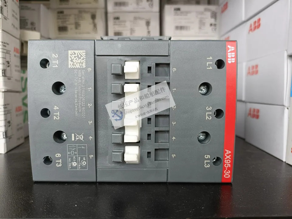 ABB 오리지널 AX 시리즈 접촉기 AX95-30-11-86 코일 전압 440VAC 60Hz 신