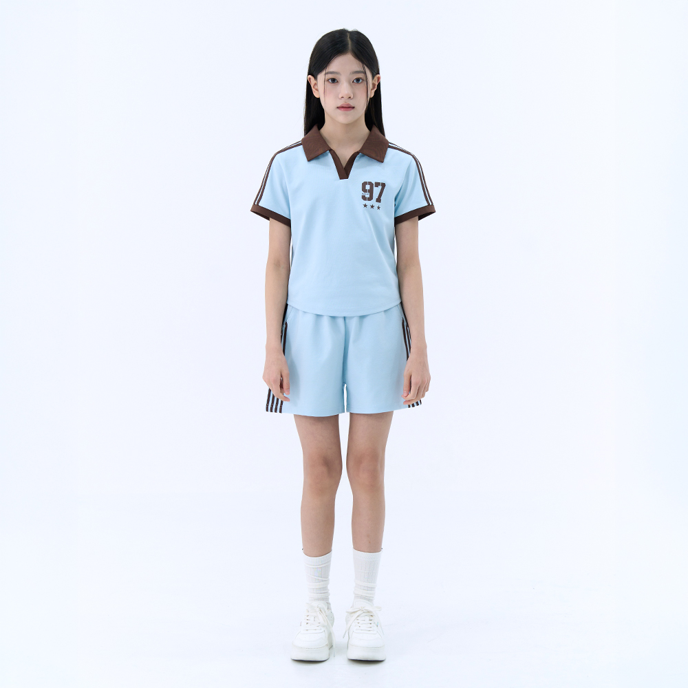 [N배송] 더데이걸 트랙 라인 카라티 셋업 TGMS26302