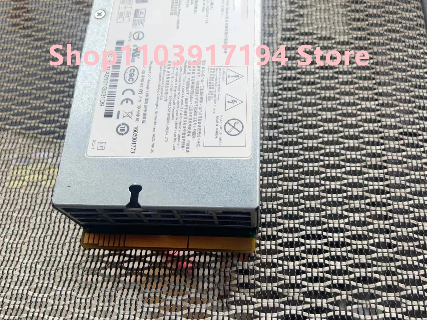 LITEON 12V133A 1600W 플래티넘 소용량 전원공급장치 PS-2162-1L