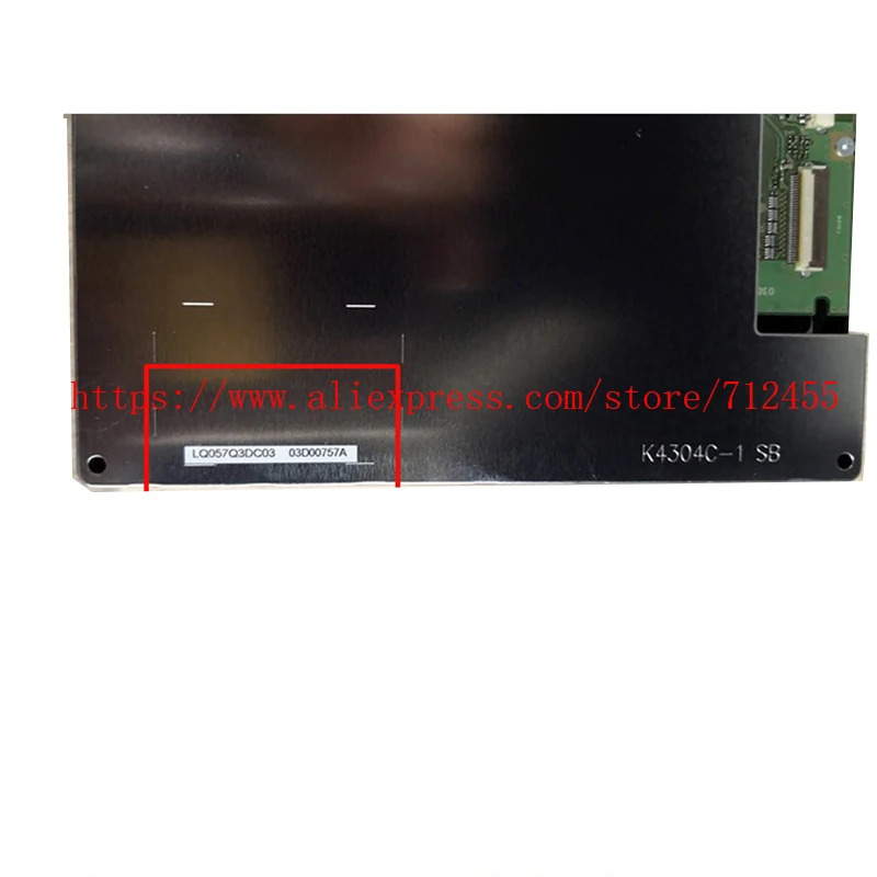 LQ057Q3DC03 K4304C-1 SB 5.7 인치 LED Lcd 스크린 디스플레이