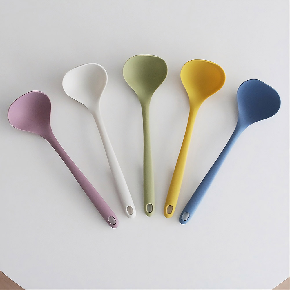 컬러핏 국산 실리콘 국자 대 5colors 조리도구 주방용품 - 상세 이미지 3