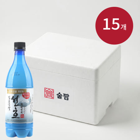 김포금쌀 선호 생막걸리 6도 750ml, 15개