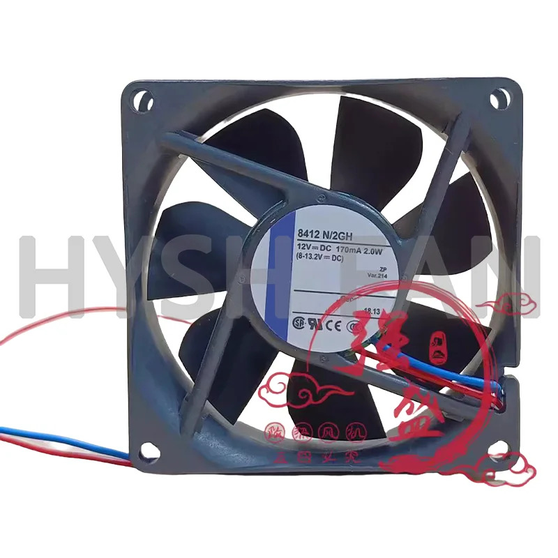 8025 인버터 냉각팬 8412 N 2GH 12V 2W 170mA 신