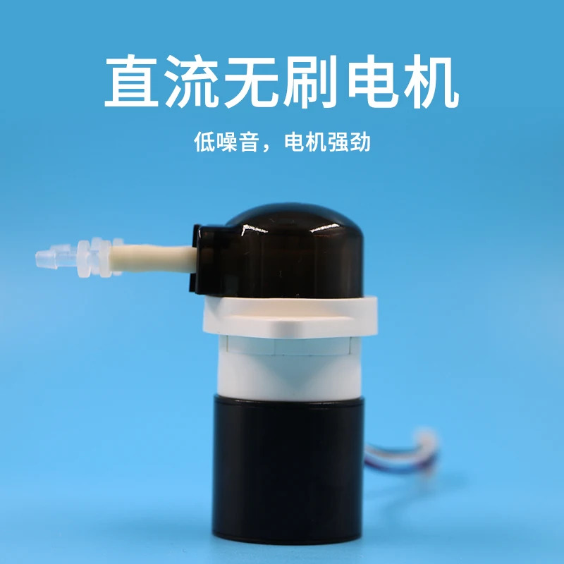 Peristaltic pump micro 12V brushless motor 24V self-priming silent oil-free