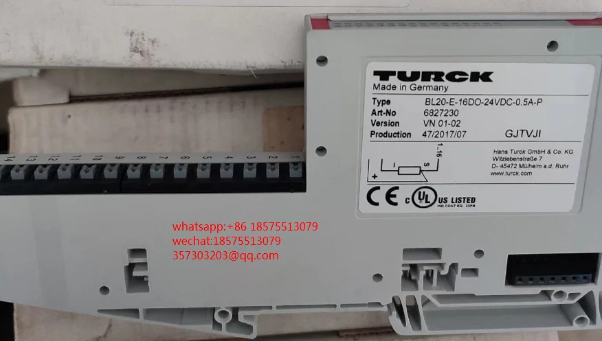 터크 BL20-E-16DO-24VDC-0.5A-P 모듈용신